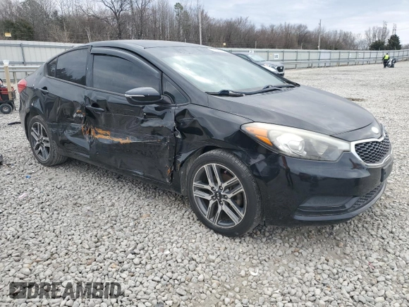 2014 Kia Forte LX with VIN KNAFX4A64E5082774, listed as a Copart auction lot 47568665 with 126,762 mi miles and Salvage Title. Bid and sale history available at carsss.com. Image 4.
