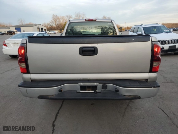 2006 Chevrolet Silverado 1500 Work Truck with VIN 3GCEC14X96G234992, listed as a Copart auction lot 85650264 with 69,863 mi miles and Clean Title. Bid and sale history available at carsss.com. Image 6.