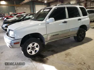 2002 Chevrolet Tracker LT z VIN 2CNBJ634126927635, wystawiony jako Copart lot #78814333 z przebiegiem 224 726 mil mil oraz Szkoda całkowita • Salvage title. Historia ofert i sprzedaży dostępna na DreamBid. Obrazek 1.