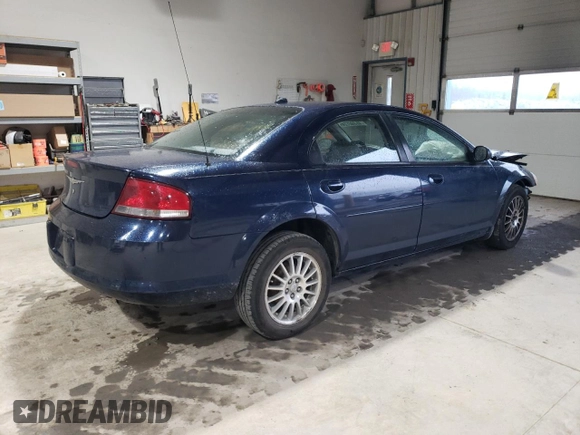 2005 Chrysler Sebring with VIN 1C3EL46X35N619859, listed as a Copart auction lot 54885624 with 192,903 mi miles and Salvage title. Bid and sale history available at DreamBid. Image 3.