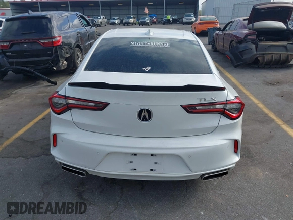 2021 Acura TLX w/Advance Package with VIN 19UUB5F60MA003776, listed as a IAAI auction lot 40692832 with 35,045 mi miles. Bid and sale history available at carsss.com. Image 16.