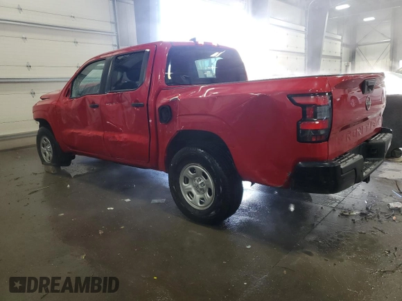 2022 Nissan Frontier S with VIN 1N6ED1EK1NN629963, listed as a Copart auction lot 45776585 with 38,740 mi miles and Salvage Title. Bid and sale history available at carsss.com. Image 2.