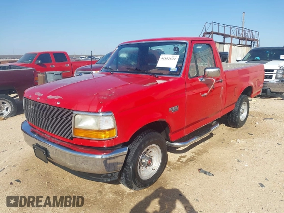 1994 Ford F-150 with VIN 2FTDF15Y8RCA60165, listed as a IAAI auction lot 41852674 with 168,564 mi miles. Bid and sale history available at carsss.com. Image 2.