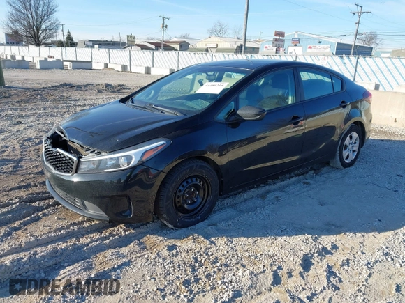 2017 Kia Forte LX with VIN 3KPFK4A72HE025931, listed as a IAAI auction lot 41489215 with 128,139 mi miles. Bid and sale history available at carsss.com. Image 19.
