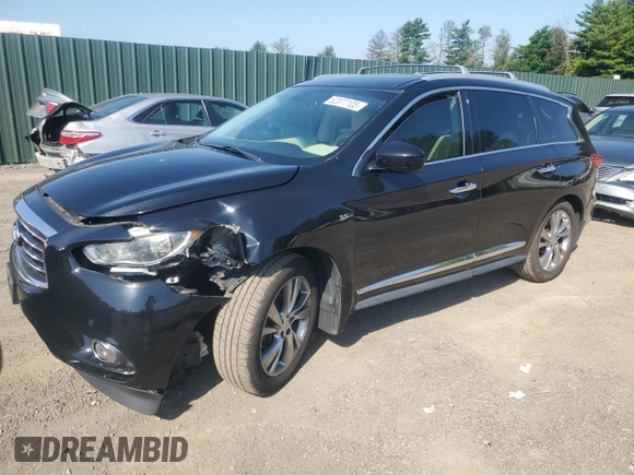 2015 Infiniti QX60 with VIN 5N1AL0MM6FC541632, listed as a Copart auction lot 62077105 with 123,164 mi miles and Salvage title. Bid and sale history available at DreamBid. Image 1.