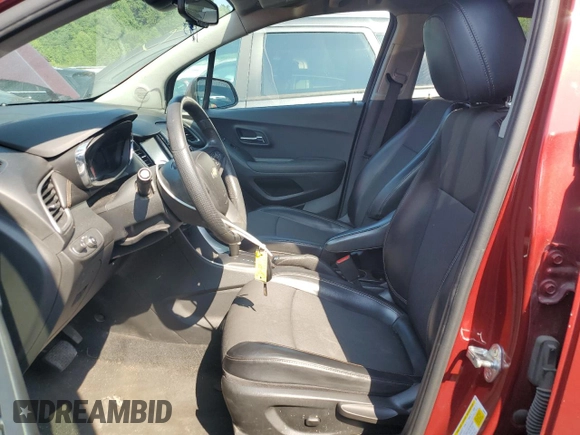 2021 Chevrolet Trax LT with VIN KL7CJPSB9MB323326, listed as a Copart auction lot 59661395 with Not provided miles and Clean title. Bid and sale history available at DreamBid. Image 7.