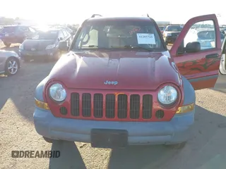 2005 Jeep Liberty Sport with VIN 1J4GK48K85W665278, listed as a IAAI auction lot 41285729 with 219,031 mi miles. Bid and sale history available at carsss.com. Image 6.