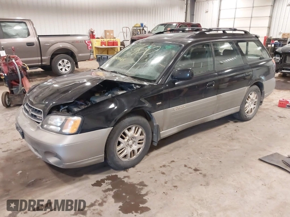2002 Subaru Legacy Outback VDC with VIN 4S3BH896X27657535, listed as a IAAI auction lot 41733830 with 175,799 mi miles and . Bid and sale history available at DreamBid. Image 2.