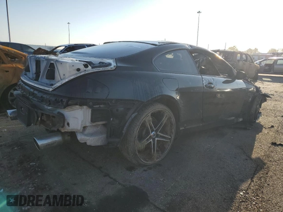 2004 BMW 6 Series 645Ci with VIN WBAEH73414B189660, listed as a Copart auction lot 53143905 with 0 mi miles and Salvage Title. Bid and sale history available at carsss.com. Image 3.
