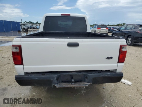 2005 Ford Ranger XL with VIN 1FTYR14U45PA61863, listed as a Copart auction lot 62526595 with Not provided miles and Clean title. Bid and sale history available at DreamBid. Image 6.
