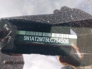 2020 Nissan Rogue S z VIN 5N1AT2MT5LC754506, wystawiony jako IAAI lot #41980769 z przebiegiem 149 635 mil mil oraz . Historia ofert i sprzedaży dostępna na DreamBid. Obrazek 9.