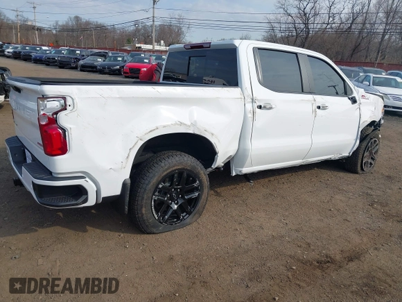 2025 Chevrolet Silverado 1500 with VIN 2GCUKEED4S1135834, listed as a IAAI auction lot 41781473 with 1,078 mi miles and . Bid and sale history available at DreamBid. Image 4.