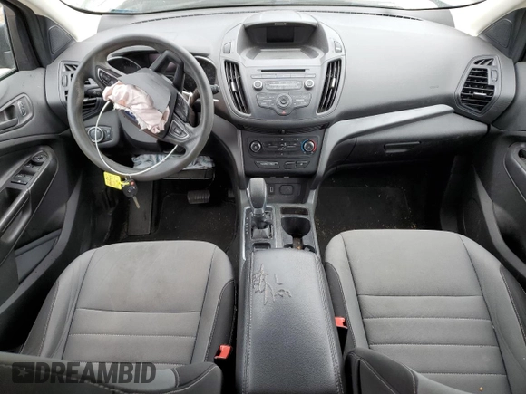 2017 Ford Escape S with VIN 1FMCU0F7XHUC34314, listed as a Copart auction lot 55633695 with Not provided miles and Salvage title. Bid and sale history available at DreamBid. Image 8.