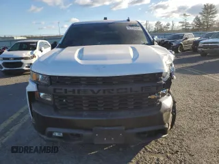 2020 Chevrolet Silverado 1500 Work Truck with VIN 1GCRYAEH1LZ325700, listed as a Copart auction lot 81700634 with 53,251 mi miles and Salvage Title. Bid and sale history available at carsss.com. Image 5.
