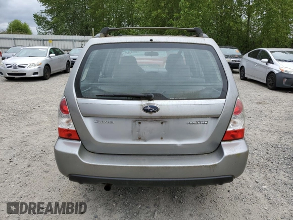 2007 Subaru Forester X with VIN JF1SG63637H745186, listed as a Copart auction lot 55043825 with 193,476 mi miles and Clean Title. Bid and sale history available at carsss.com. Image 6.
