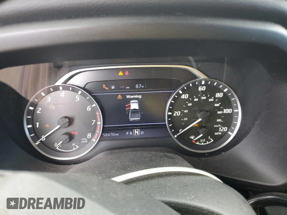 2021 Nissan Titan SV with VIN 1N6AA1EEXMN520000, listed as a Copart auction lot 72464284 with 58,470 mi miles and Non Repairable. Bid and sale history available at DreamBid. Image 9.