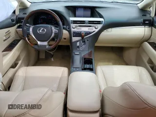 2013 Lexus RX 450h with VIN JTJBC1BA3D2437218, listed as a Copart auction lot 61054025 with 114,662 mi miles and Salvage title. Bid and sale history available at DreamBid. Image 8.