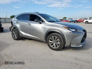 2017 Lexus NX 200t with VIN JTJYARBZ5H2078545, listed as a Copart auction lot 61661435 with 65,404 mi miles and Salvage title. Bid and sale history available at DreamBid. Image 4.