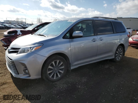 2018 Toyota Sienna XLE with VIN 5TDDZ3DC8JS189296, listed as a Copart auction lot 49656255 with 161,403 mi miles and Salvage Title. Bid and sale history available at carsss.com. Image 1.