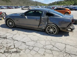 2013 Ford Mustang GT with VIN 1ZVBP8CF5D5232330, listed as a Copart auction lot 53257485 with 147,556 mi miles and Salvage title. Bid and sale history available at DreamBid. Image 2.