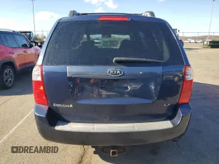 2007 Kia Sedona EX with VIN KNDMB233476174299, listed as a Copart auction lot 83980974 with 204,515 mi miles and Salvage Title. Bid and sale history available at DreamBid. Image 6.