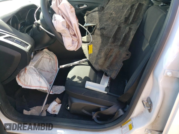 2017 Ford Focus SE with VIN 1FADP3F21HL300654, listed as a Copart auction lot 55987305 with Not provided miles and Salvage title. Bid and sale history available at DreamBid. Image 7.