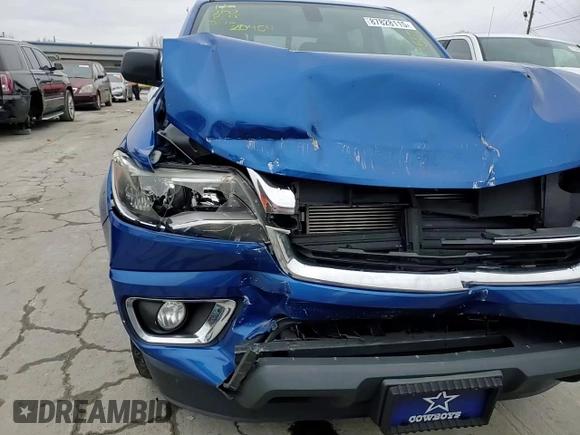 2018 Chevrolet Colorado 2WD LT with VIN 1GCGSCEA9J1225573, listed as a Copart auction lot 87828115 with 143,527 mi miles and Salvage Title. Bid and sale history available at DreamBid. Image 10.
