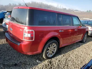 2010 Ford Flex SEL with VIN 2FMGK5CC4ABB21590, listed as a Copart auction lot 46996015 with 231,309 mi miles and Salvage Title. Bid and sale history available at carsss.com. Image 3.