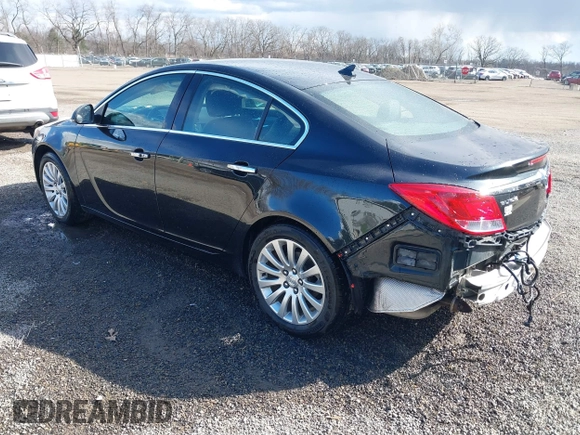 2012 Buick Regal Premium 1 with VIN 2G4GS5EK5C9124853, listed as a IAAI auction lot 41839231 with 98,993 mi miles. Bid and sale history available at carsss.com. Image 3.