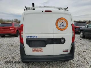 2019 Ram ProMaster City Cargo Tradesman with VIN ZFBHRFAB1K6M85134, listed as a Copart auction lot 51409354 with 188,019 mi miles and Non Repairable. Bid and sale history available at DreamBid. Image 6.