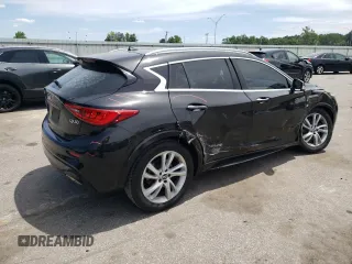 2019 Infiniti QX30 Luxe z VIN SJKCH5CP3KA007112, wystawiony jako Copart lot #56125065 z przebiegiem 122 788 mil mil oraz Szkody całkowita. Historia ofert i sprzedaży dostępna na DreamBid. Obrazek 3.