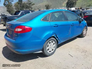 2012 Ford Fiesta SE with VIN 3FADP4BJ8CM162119, listed as a IAAI auction lot 41884379 with 129,200 mi miles. Bid and sale history available at carsss.com. Image 4.