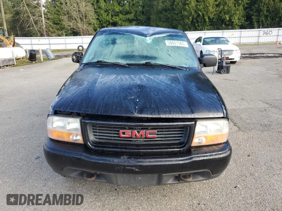 2001 GMC Sonoma SLS with VIN 1GTDT13W61K168519, listed as a Copart auction lot 50601565 with 0 mi miles and Salvage Title. Bid and sale history available at carsss.com. Image 5.