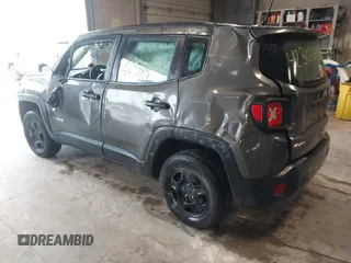 2019 Jeep Renegade Upland with VIN ZACNJBAB1KPJ91940, listed as a IAAI auction lot 42366985 with Not provided miles and . Bid and sale history available at DreamBid. Image 3.