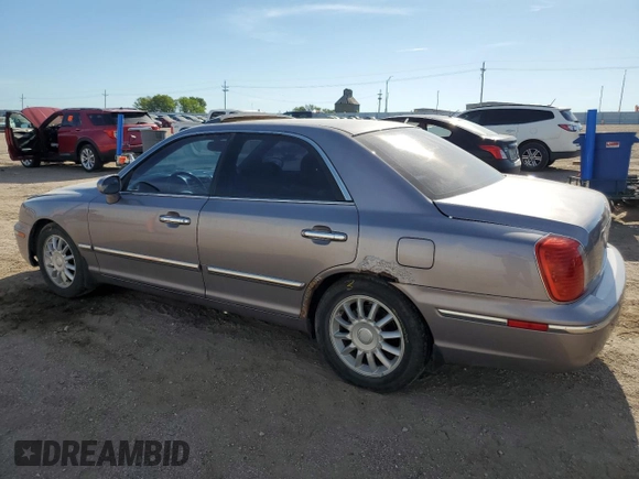 2005 Hyundai XG z VIN KMHFU45E05A425533, wystawiony jako Copart lot #59055494 z przebiegiem 157 456 mil mil oraz Szkoda całkowita • Salvage title. Historia ofert i sprzedaży dostępna na DreamBid. Obrazek 2.