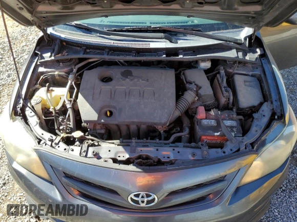 2012 Toyota Corolla L with VIN 5YFBU4EE1CP022897, listed as a Copart auction lot 47143695 with 245,730 mi miles and Salvage Title. Bid and sale history available at carsss.com. Image 11.