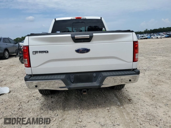 2017 Ford F-150 XL with VIN 1FTEW1EP2HFA73718, listed as a Copart auction lot 65363345 with 81,806 mi miles and Salvage title. Bid and sale history available at DreamBid. Image 6.