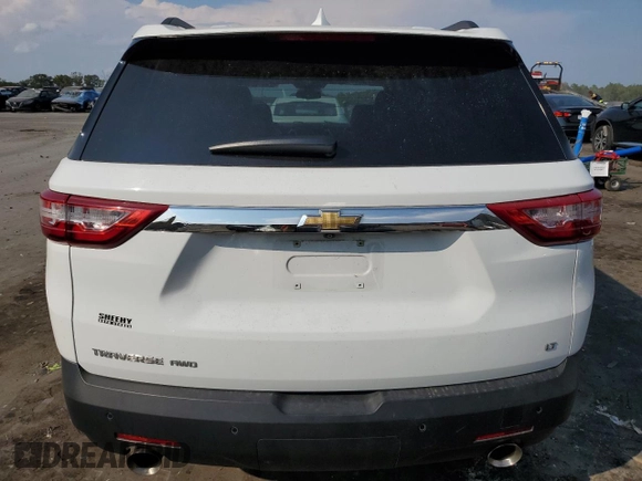2020 Chevrolet Traverse LT Leather with VIN 1GNEVHKW0LJ143351, listed as a Copart auction lot 69691724 with 118,373 mi miles and Salvage Title. Bid and sale history available at carsss.com. Image 6.