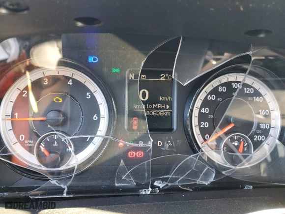 2018 Ram 1500 Big Horn with VIN 1C6RR7LT1JS206369, listed as a Copart auction lot 46586935 with 180,606 mi miles and Clean Title. Bid and sale history available at carsss.com. Image 9.