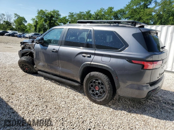 2023 Toyota Sequoia SR5 with VIN 7SVAAABA6PX012304, listed as a Copart auction lot 52148654 with 12,159 mi miles and Salvage Title. Bid and sale history available at carsss.com. Image 2.