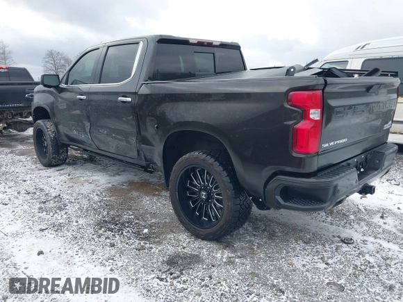 2019 Chevrolet Silverado 1500 High Country with VIN 1GCUYHEL1KZ204249, listed as a IAAI auction lot 41718868 with 36,237 mi miles. Bid and sale history available at carsss.com. Image 3.