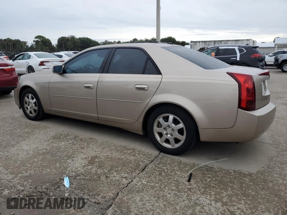 2005 Cadillac CTS with VIN 1G6DP567850223833, listed as a Copart auction lot 74968084 with 122,299 mi miles and Salvage Title. Bid and sale history available at carsss.com. Image 2.