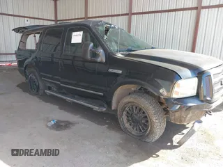 2005 Ford Excursion Limited with VIN 1FMSU43P75EB45006, listed as a IAAI auction lot 40486596 with 371,395 mi miles and . Bid and sale history available at DreamBid. Image 1.