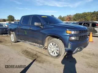 2019 Chevrolet Silverado 1500 Custom with VIN 1GCUYBEF2KZ181703, listed as a Copart auction lot 83764894 with 114,948 mi miles and Salvage Title. Bid and sale history available at DreamBid. Image 4.