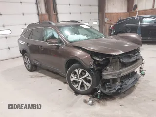 2021 Subaru Outback Limited with VIN 4S4BTAMC8M3128500, listed as a IAAI auction lot 42361689 with 29,599 mi miles and . Bid and sale history available at DreamBid. Image 1.