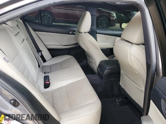2014 Lexus IS 250 with VIN JTHBF1D2XE5031046, listed as a Copart auction lot 56917745 with 187,208 mi miles and Salvage title. Bid and sale history available at DreamBid. Image 10.