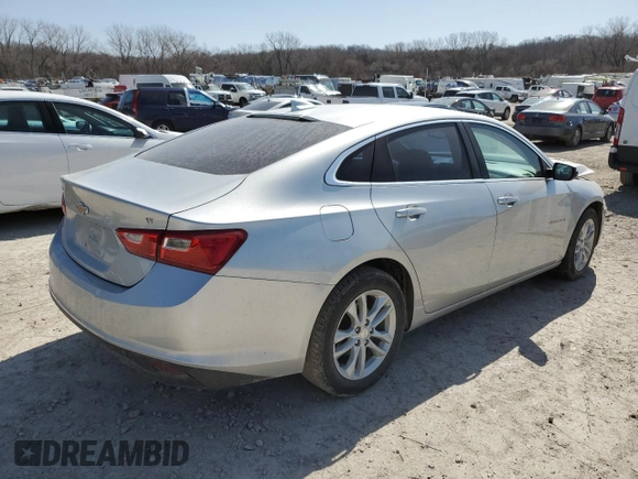 2016 Chevrolet Malibu LT with VIN 1G1ZE5ST6GF193705, listed as a Copart auction lot 48163415 with 91,727 mi miles and Salvage Title. Bid and sale history available at carsss.com. Image 3.