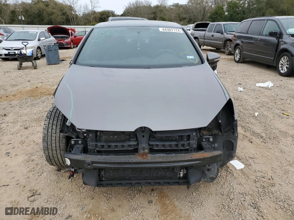 2013 Volkswagen GTI with VIN WVWFV7AJ9DW014333, listed as a Copart auction lot 44307174 with 120,753 mi miles and Salvage Title. Bid and sale history available at carsss.com. Image 5.