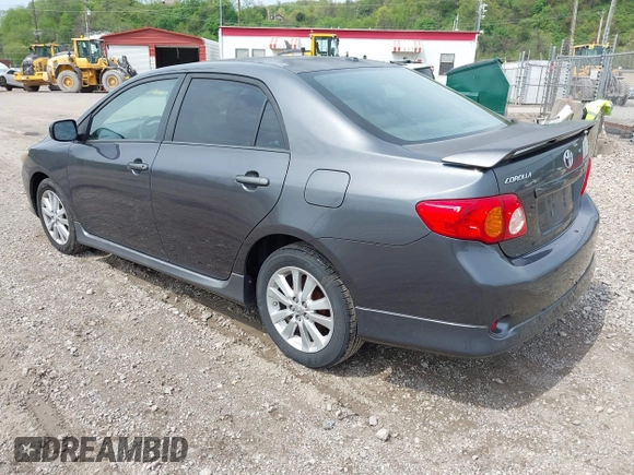 2010 Toyota Corolla with VIN 2T1BU4EE6AC452311, listed as a IAAI auction lot 42148627 with 217,921 mi miles. Bid and sale history available at carsss.com. Image 3.