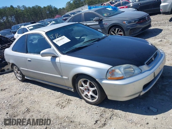 1998 Honda Civic DX with VIN 1HGEJ6123WL130983, listed as a IAAI auction lot 41836867 with 290,461 mi miles. Bid and sale history available at carsss.com. Image 1.